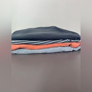 Bundle lululemon Brunswick muscle tank - black, burnt orange, stripe and grey